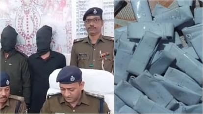 ब्राउन शुगर के साथ दो त’स्करों को पुलिस ने किया गिरफ्तार ; 61 पुड़िया स्मै’क बरामद
