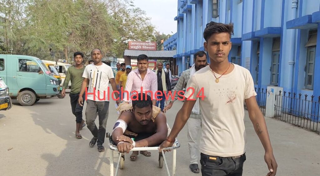 आरा-छपरा पुल पर बोलेरो सवार ट्रक संचालक पर स्कार्पियो सवार ने चा’कू से किया ह’मला ; ₹200000 लू’ट का आरोप