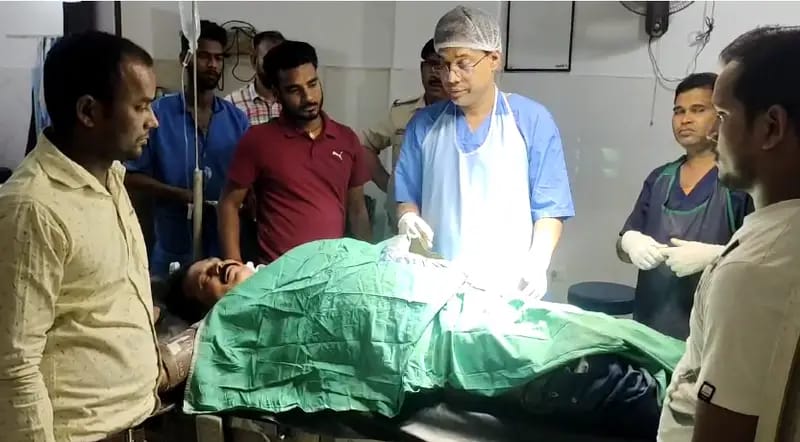 बिहार में अ’पराधियों में नहीं है कानून का खौ’फ ; भोजपुर में शिक्षक सह पूर्व मुखिया को मारी गो’ली