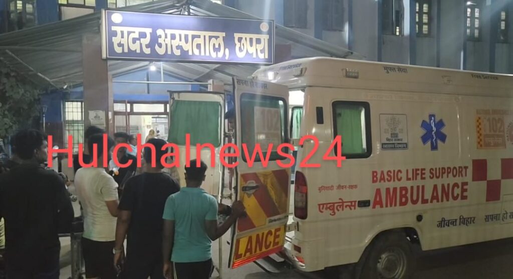 बिग ब्रेकिंग : छपरा-मुजफ्फरपुर एसएच-722 पर दो बाइकों की भी’षण ट’क्कर में तीन युवक की मौ’त ; तीन गंभीर
