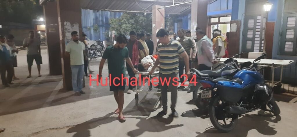 प्रेम प्रसंग में दो गुटों के बीच चा’कू बाजी एक युवक गंभीर