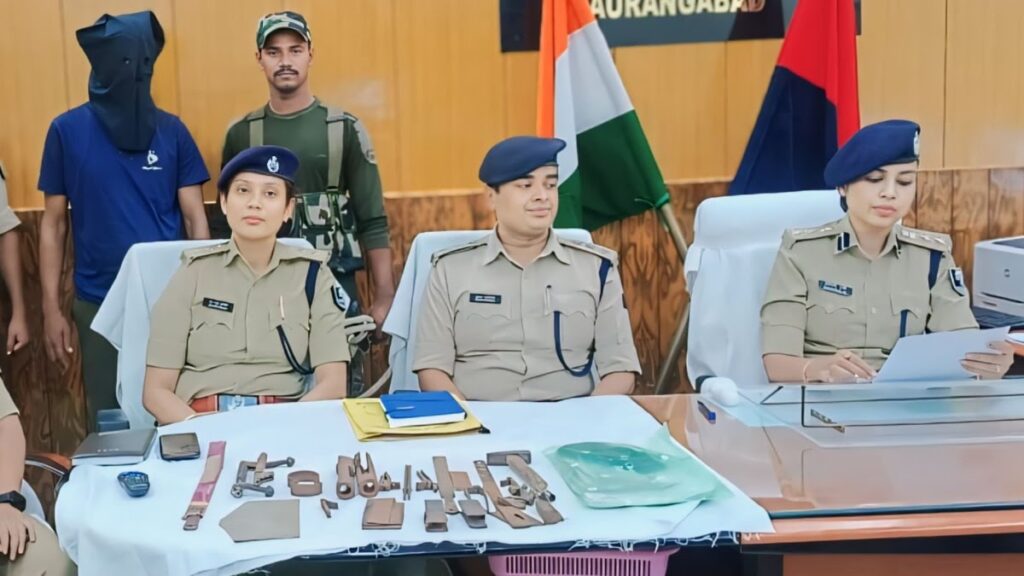 फरार हार्डकोर न’क्सली गिरफ्तार ; कई थानों में दर्ज हैं ह’त्या और आर्म्स एक्ट के मामले