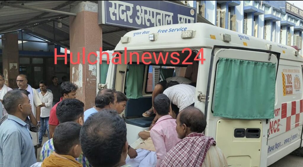 छपरा में बे’खौफ अ’पराधियों ने एक व्यक्ति के सिर में मा’री गो’ली ; गंभीर स्थिति में पीएमसीएच रे’फर