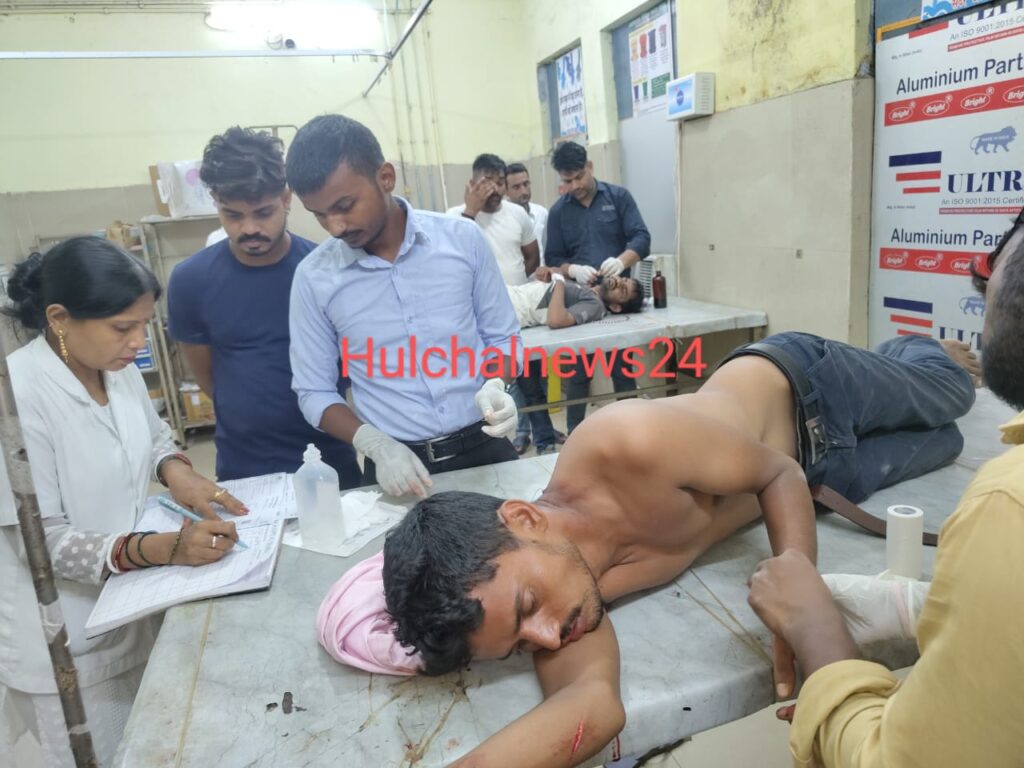 शहर में चाकूबाजी, भूमि विवाद में ससुराल आये जीजा व साले पर जानलेवा हमला ; गला रेतने का किया प्रयास