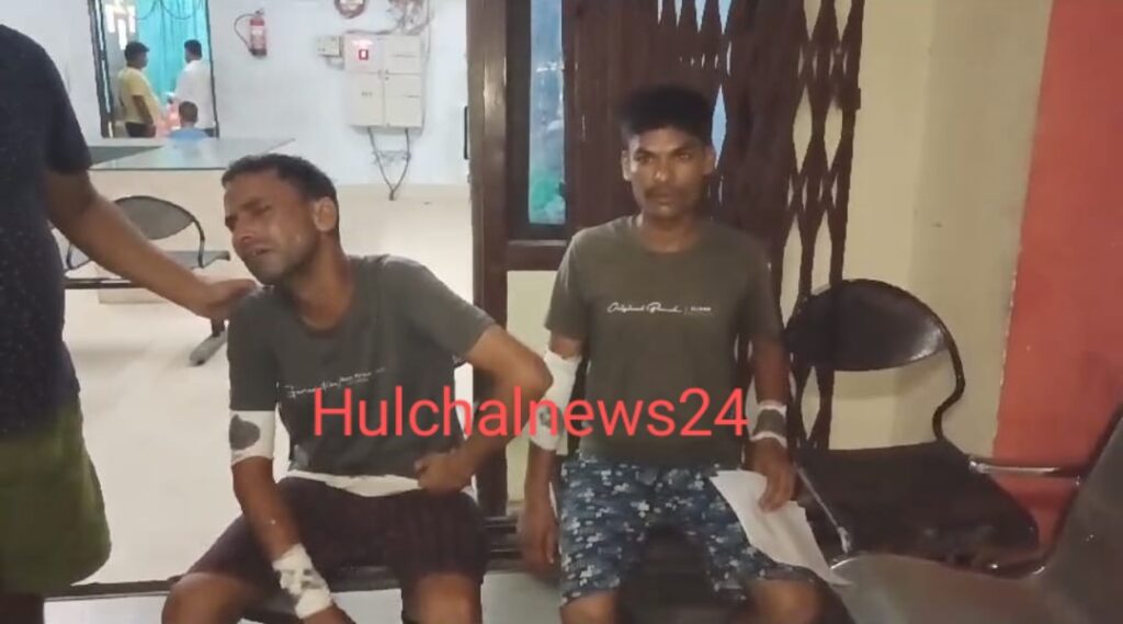 शराब माफियाओं ने थाना के दो चौकीदार को चाकू मार किया गंभीर ; मचा हड़कंप