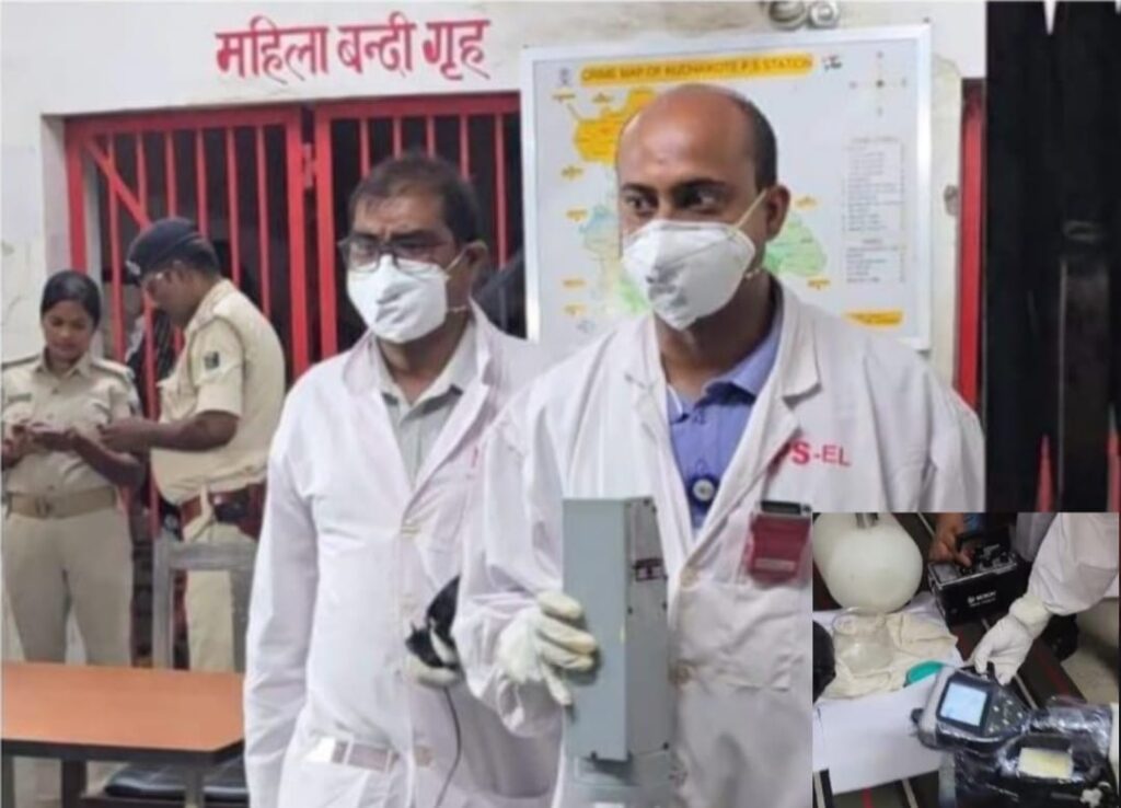 संदिग्ध कैलिफोर्नियम की जांच के लिए मुंबई से आई भाभा परमाणु अनुसंधान केंद्र की टीम