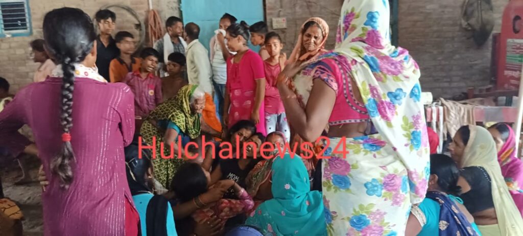 अनियंत्रित ट्रैक्टर के धक्के से युवक की हुई मौत, मचा कोहराम