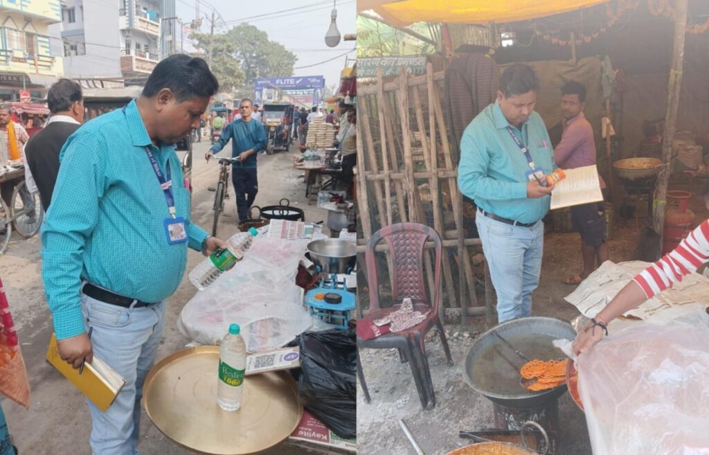 सोनपुर मेला में बिकने वाले खाद्य पदार्थों की निगरानी में सतत प्रयत्नशील हैं खाद्य संरक्षा अधिकारी ; मिलावटी सामान बेचने पर होगी कानूनी कार्रवाई