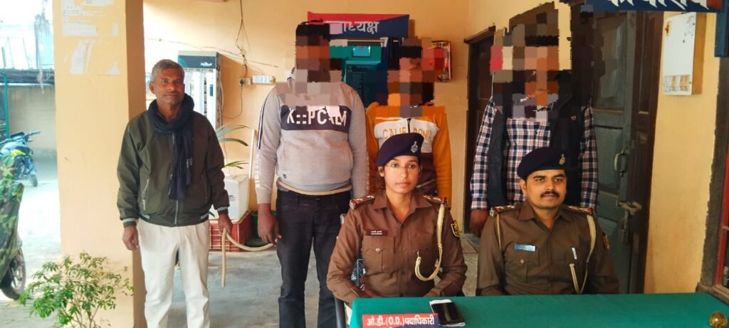 कानून को हाथ में लेने वालों के खिलाफ सारण पुलिस की बड़ी कार्रवाई ; तीन अभियुक्त फिर गिरफ्तार