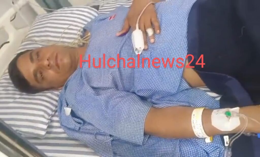बारात में फरमाईशी गीत बजाने को लेकर हुई फायरिंग में एक पुलिसकर्मी सहित तीन जख्मी ; दो गंभीर स्थिति में पटना रेफर