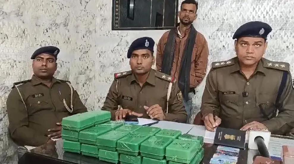 70 लाख रुपये की स्मैक के साथ एक तस्कर गिरफ्तार