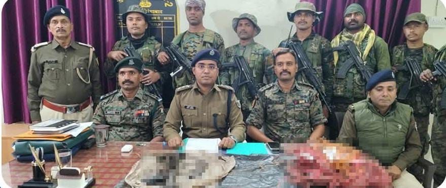 CRPF के गश्ती दल को उड़ाने की नक्सली साजिश नाकाम ; 4 प्रेशर IED बरामद