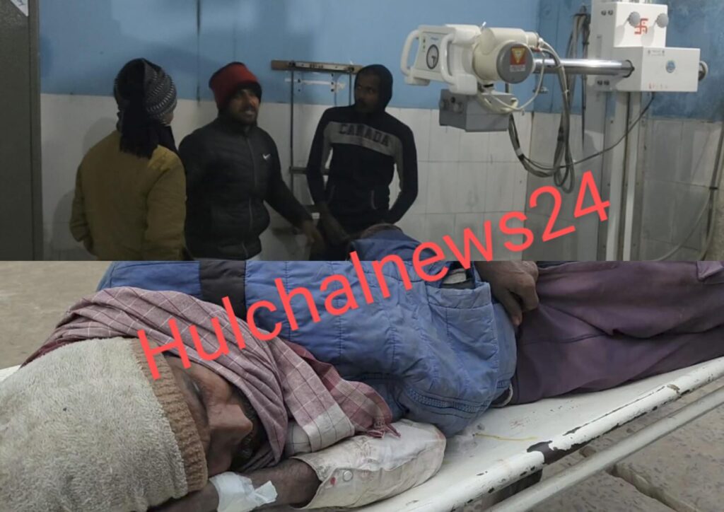 जमीन की बाउंड्री कर रहे राजमिस्त्री को अपराधियों ने मारी गोली ; दहशत के लिए की कई राउंड फायरिंग