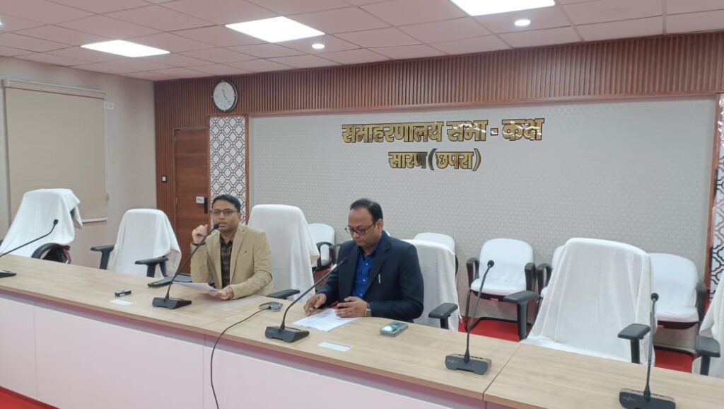 सारण जिला में हुए कुल 30 लाख 96 हजार 035 मतदाता ; हुआ मतदाता सूची का अंतिम प्रकाशन