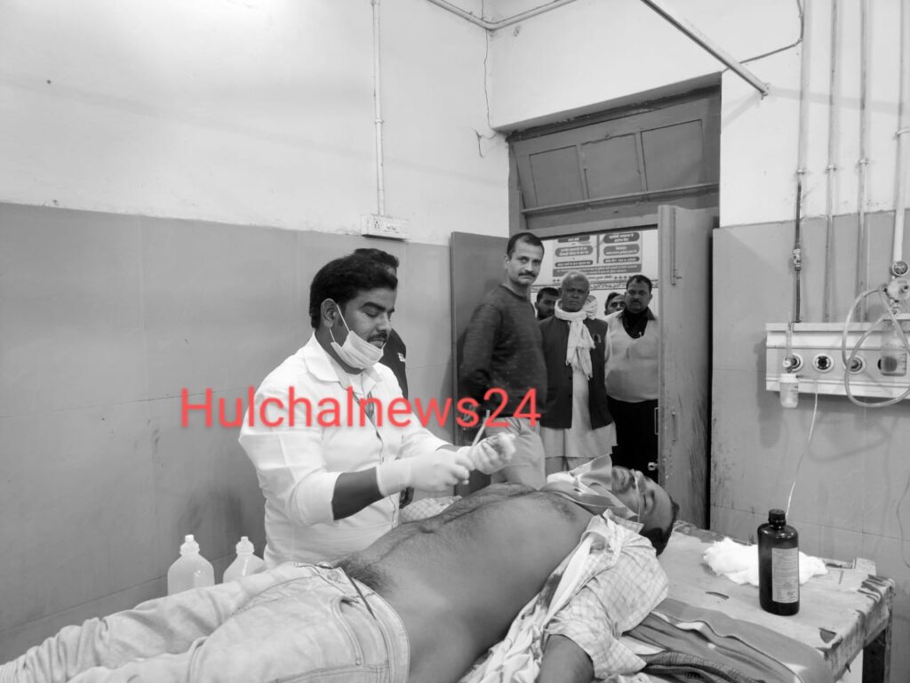 छपरा शहर के दियारा क्षेत्र में फिर गरजी बंदूक ; पूर्व के विवाद में चली गोली से एक व्यक्ति गंभीर ; घर वालों के साथ भी मारपीट