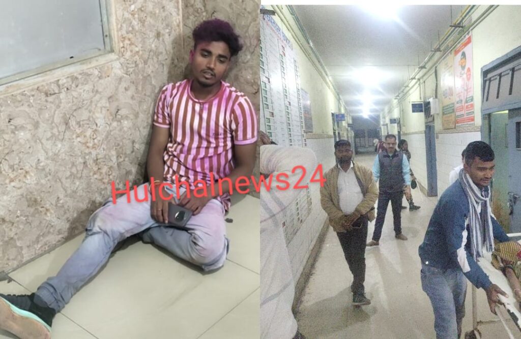 मूर्ति विसर्जन के दौरान ट्रैक्टर की चपेट में आने से घायल बच्चे की उपचार के दौरान मौत के बाद परिवार में मचा कोहराम