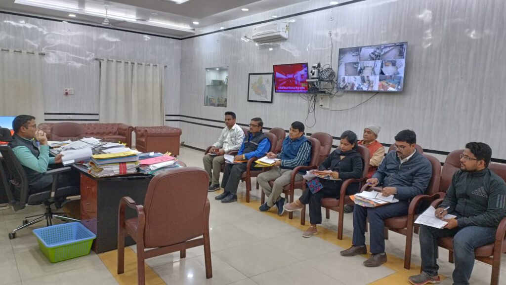 लक्ष्य के विरुद्ध करीब 77 प्रतिशत धान की हुई अधिप्राप्ति ; जिलाधिकारी ने बैठक कर 15 फरवरी तक लक्ष्य हासिल करने का दिया निर्देश