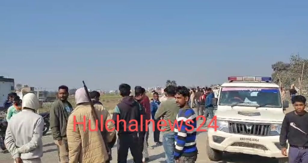 तेज रफ्तार कंटेनर ने कोचिंग जा रही छात्रा को रौंदा ; मौत के बाद आक्रोशित ग्रामीणों ने घंटो सड़क जामकर काटा बवाल