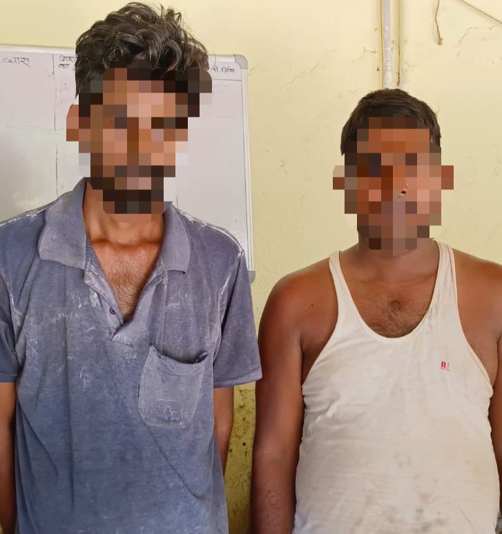 28.80 ग्राम स्मैक के साथ दो तस्कर गिरफ्तार