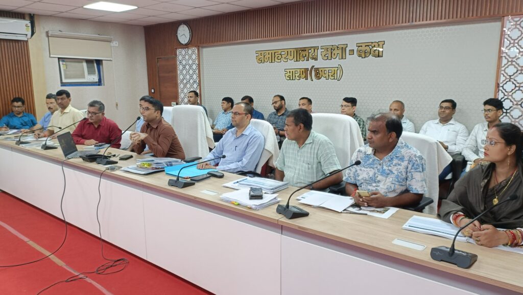 कंसल्टेंट एजेंसी द्वारा छपरा आयोजना क्षेत्र का GIS आधारित मास्टर प्लान के स्टेज-5 का दिया गया प्रस्तुतिकरण ; सूचना एवं प्रावैधिकी विभाग मंत्री व सांसद भी वीडियो कॉन्फ्रेंसिंग के माध्यम से जुड़े
