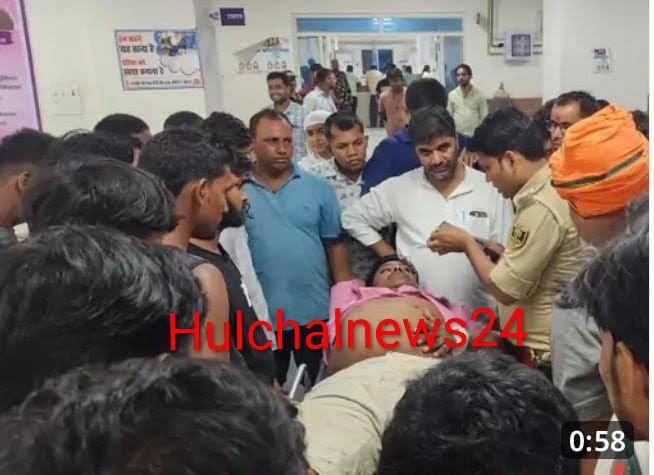 सड़क पर टहल रहे युवक को बाइक सवार अपराधियों ने मारी गोली ; पटना रेफर