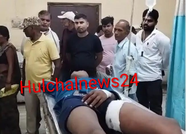 बाइक सवार अपराधियों ने इंटर के छात्र को मारी गोली ; स्थिति गंभीर