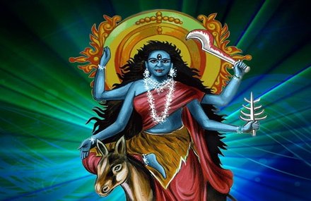 नवरात्र के सातवें दिन माता रानी के कालरात्रि स्वरूप की होती है अराधना ; जानिए कैसे करें पूजन, कथा और आरती