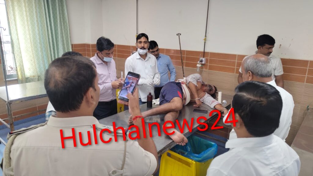 एक घंटे के में दूसरी वारदात : दिनदहाड़े युवक को मारी दो गोली ; गंभीर स्थिति में पटना रेफर