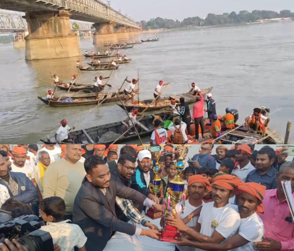 विश्व प्रसिद्ध हरिहर क्षेत्र सोनपुर मेला में फुटबॉल प्रतियोगिता व नौका दौर प्रतियोगिता का आयोजन