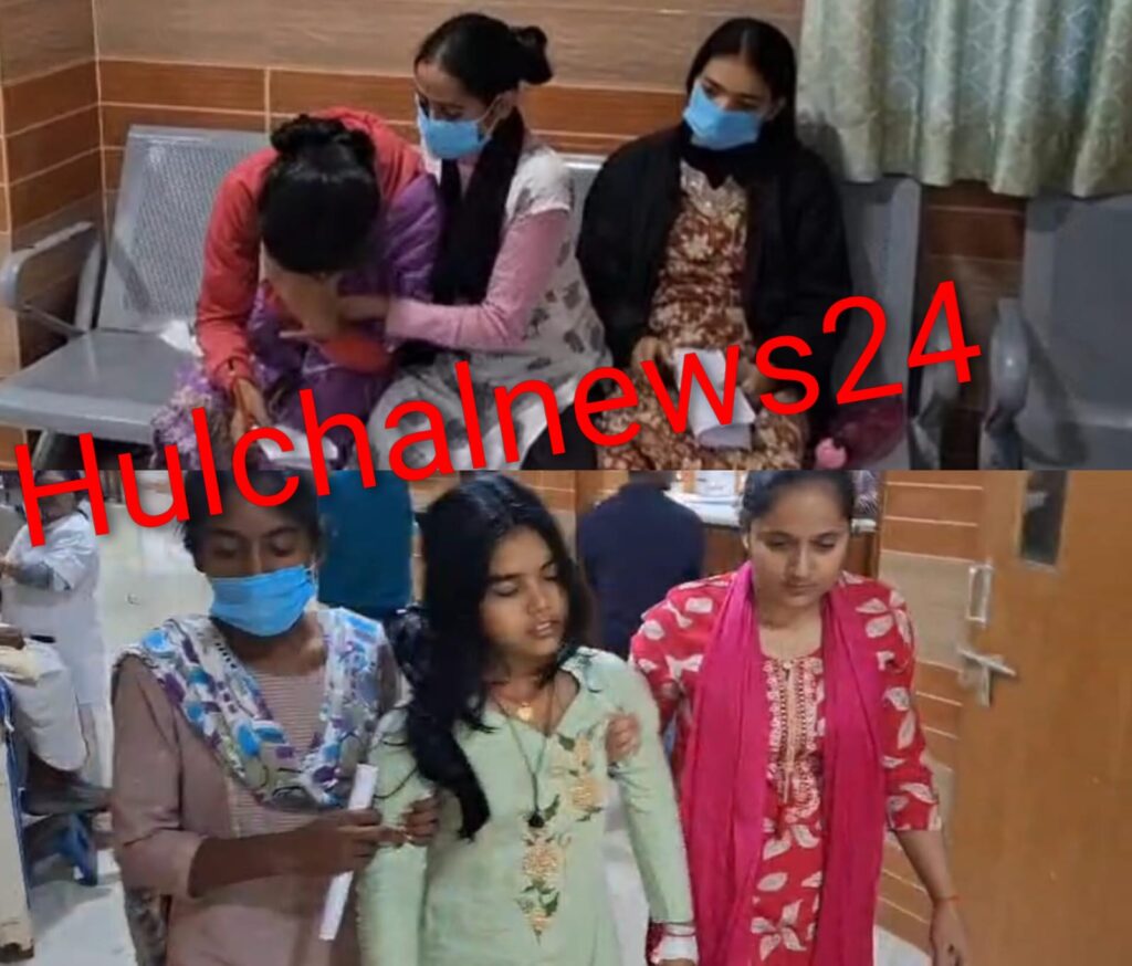 फाइलेरिया रोधी दवा खाने से एक दर्जन से अधिक छात्र-छात्राएं बीमार ; सदर अस्पताल में चल रहा उपचार