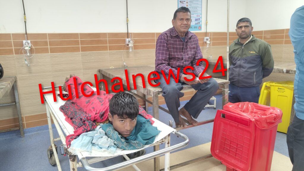 पूर्व के विवाद को लेकर हुई चाकूबाजी में एक किशोर गंभीर, भर्ती