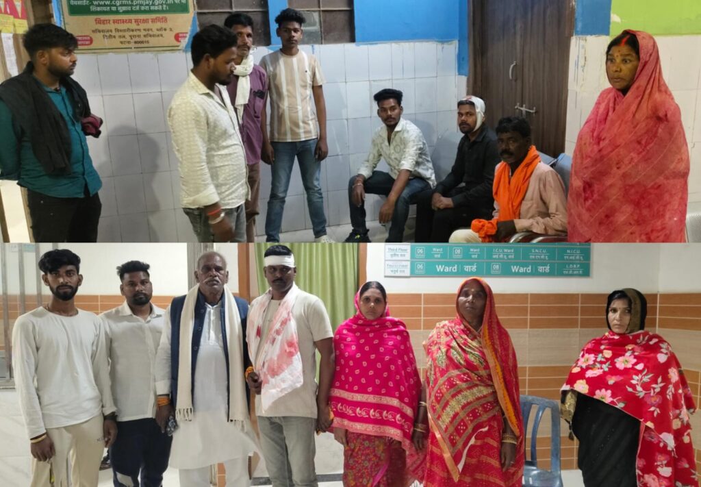 पूर्व के विवाद को लेकर जमकर चले लाठी-डंडे ; दोनों तरफ से आधा दर्जन लोग जख्मी