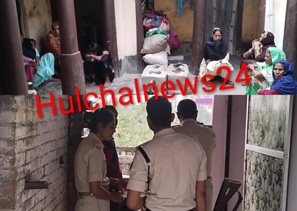 घर में लूटपाट के दौरान महिला की चाकू गोदकर हत्या ; पहुंची एफएसएल एवं डॉग स्क्वाड टीम