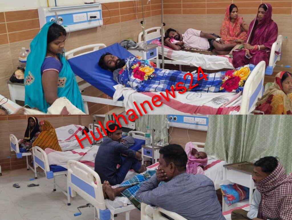 सारण में पांच संदिग्ध मौतों के बाद प्रशासन में हड़कंप ; एक दर्जन से अधिक लोग जहरीली शराब पीने से अस्पताल में भर्ती