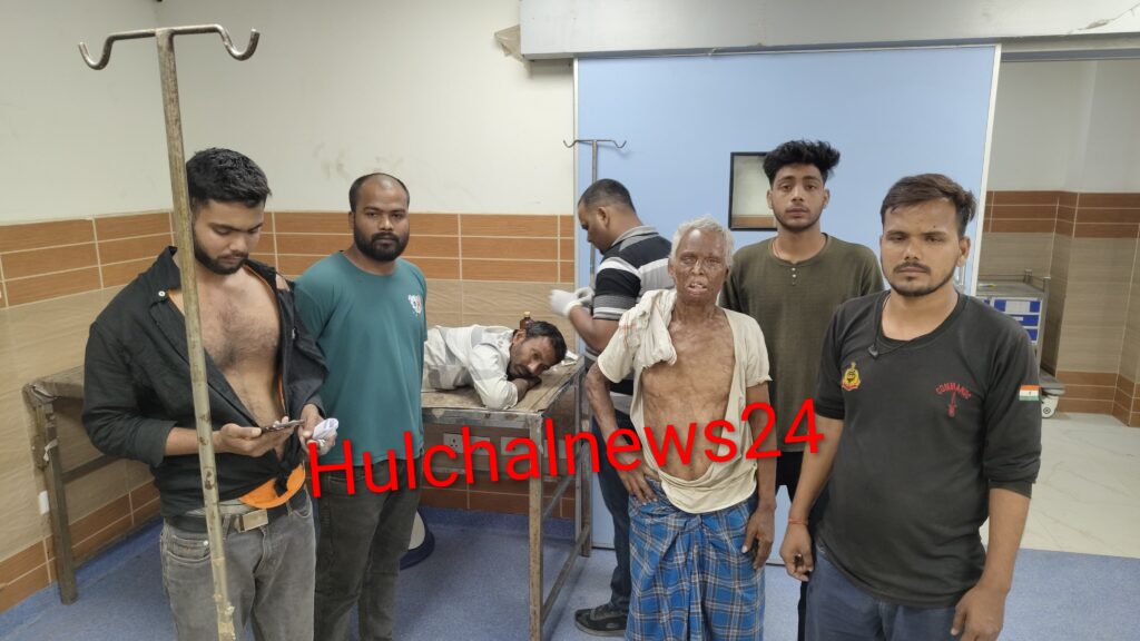 मारपीट के दौरान दहशत फैलाने के लिए लहराया कट्टा फिर सिर पर किया प्रहार, भर्ती