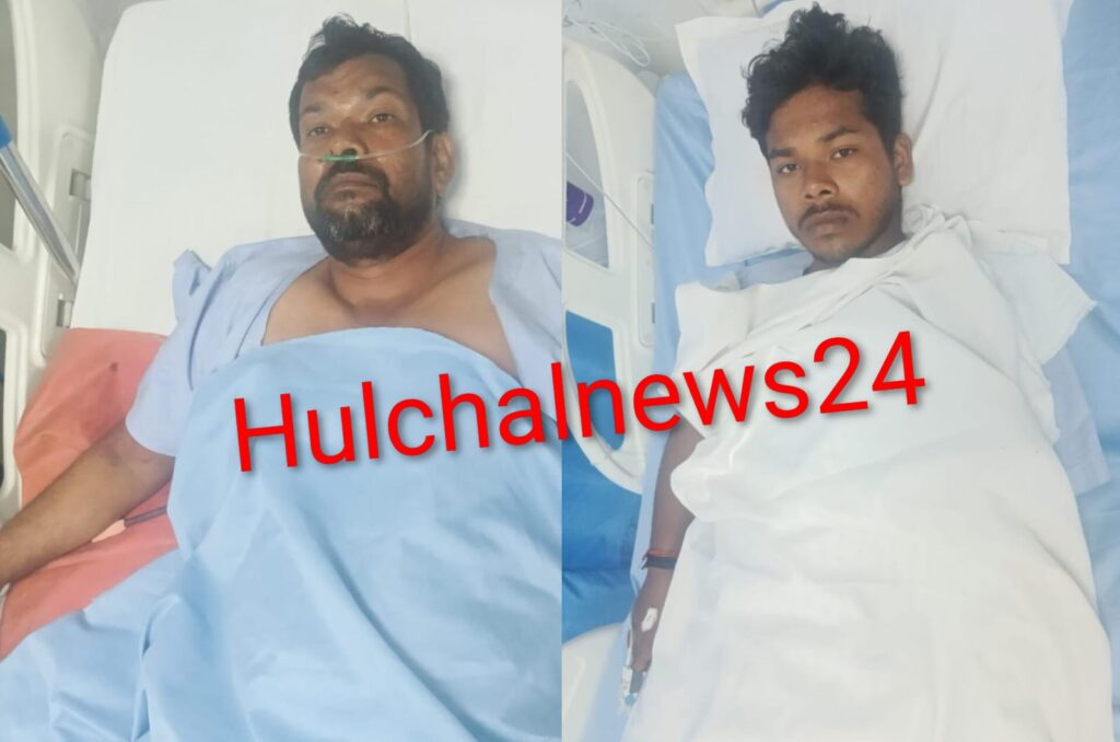 मामूली विवाद को ले हुई चाकूबाजी में बाप-बेटा जख्मी ; आरोपी बाप-बेटा गिरफ्तार