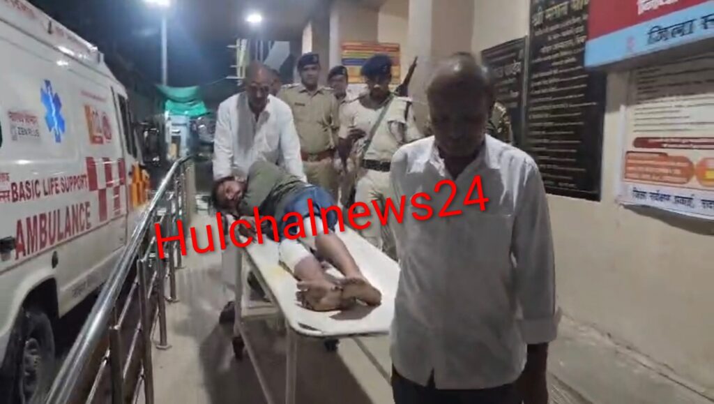 भाजपा नेता के भांजे की गोलीमार हत्या मामले में पुलिस व अपराधियों के बीच मुठभेड़ ; एक अपराधी के पैर में गोली मार पुलिस ने किया गिरफ्तार