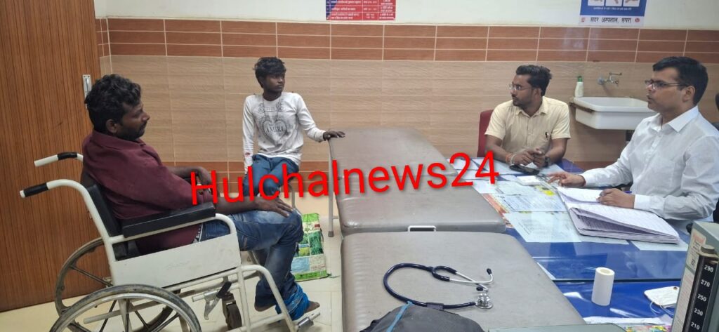 आरा-छपरा पुल पर ट्रक के धक्के से बाइक सवार महिला की मौत ; पति व देवर घायल