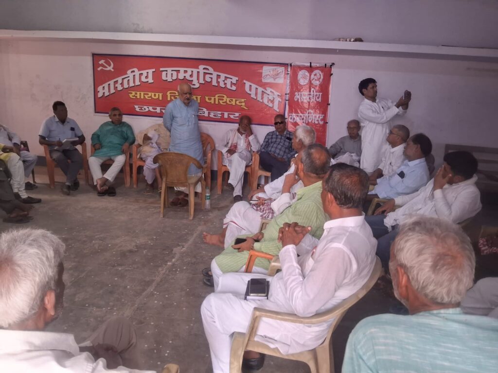 जनादेश की अवहेलना कर बनी बिहार की भाजपा सरकार जन आकांक्षाओं को कुचल रही : CPI
