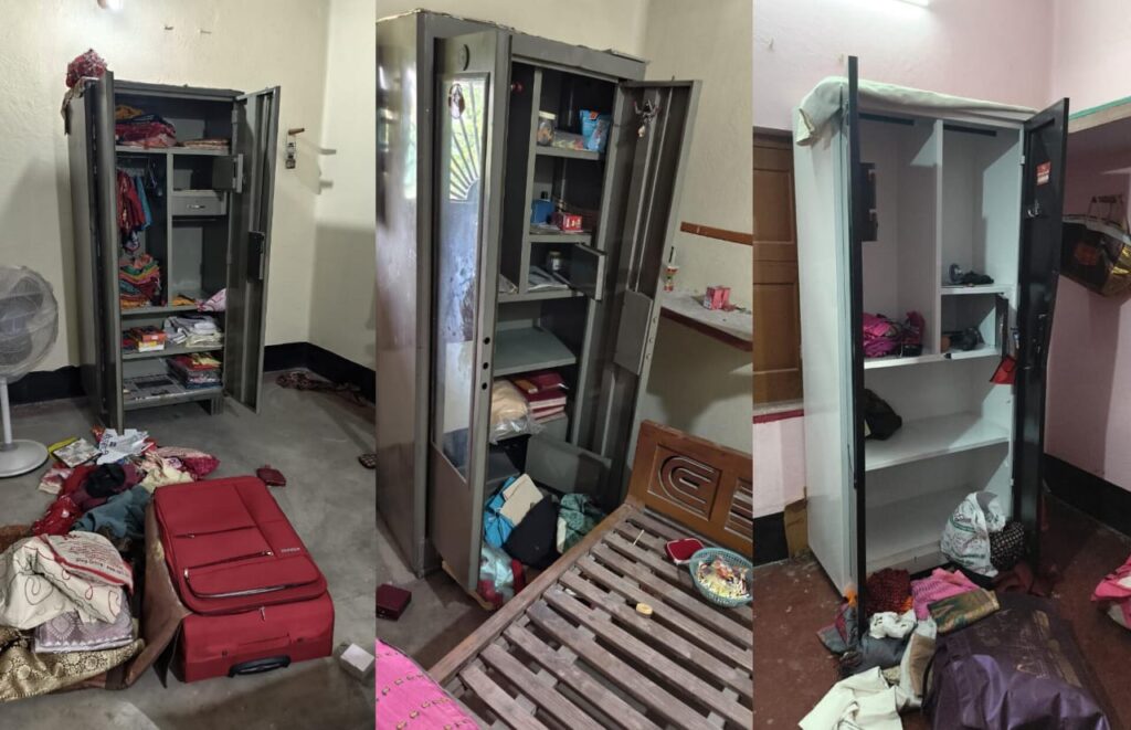 सीएम के आगमन की तैयारी में जुटे भाजपा जिलाध्यक्ष के घर से लाखों की चोरी