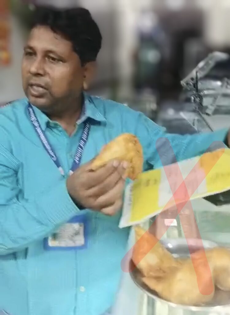 अखबार या किसी भी पैंपलेट में खाद्य पदार्थ बेचना अनुचित ; खाने से होगी गंभीर समस्या : फूड इंस्पेक्टर