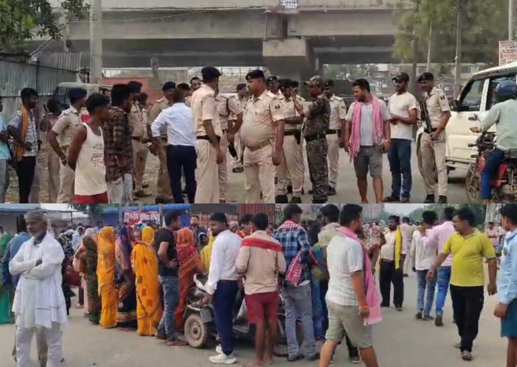 अपराधियों का तांडव: हत्याकांड के गवाह के घर में दहशत ; और कितने शव उठेंगे इस परिवार के ; सड़क जाम